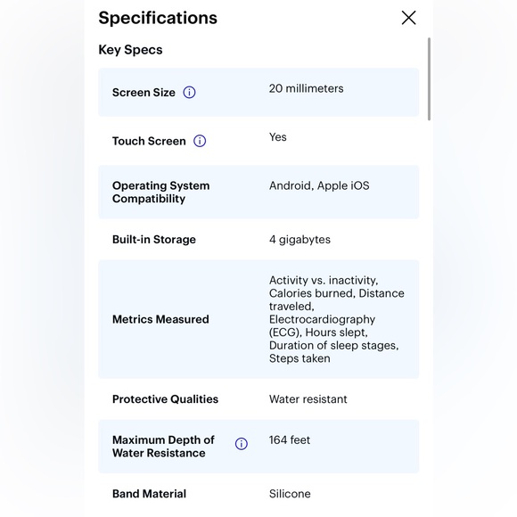 Fitbit Luxe Fitness Tracker (Lunar
White/Soft Gold Stainless Steel) - Picture 11 of 14